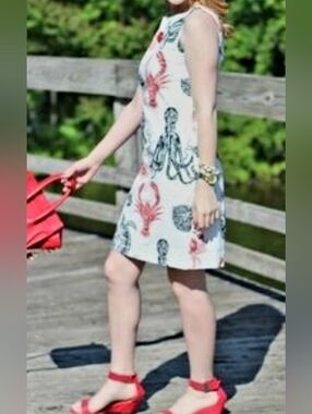 B The Collection Sea Creatures Dress